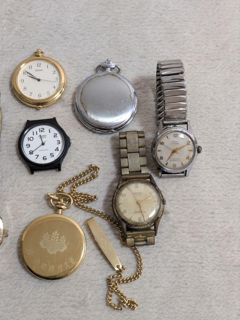 腕時計　懐中時計　合計9点