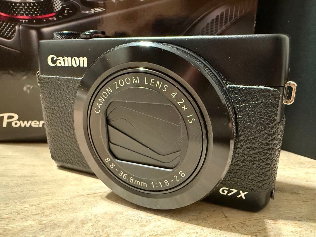Canon PowerShot G7X 純正レザーケース付