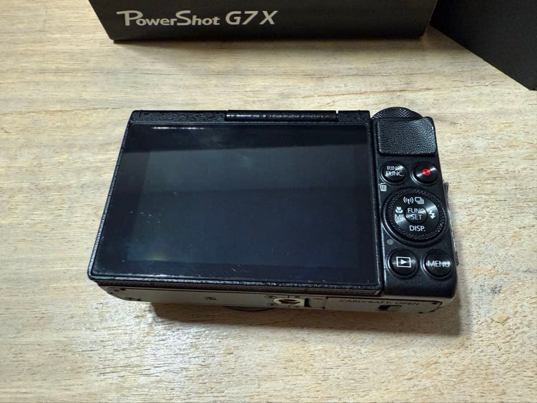 Canon PowerShot G7X 純正レザーケース付