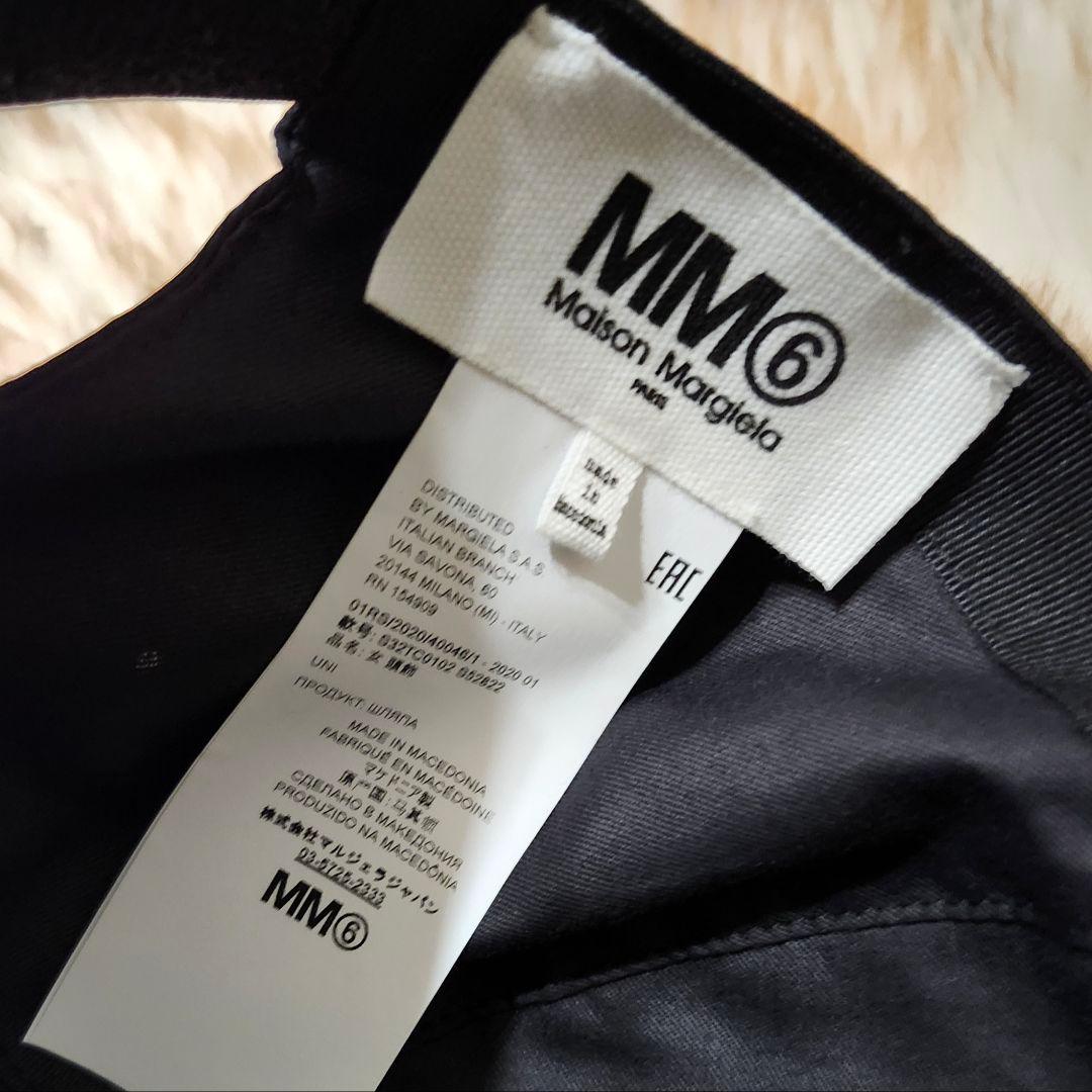 Maison Margiela MM6 黒 キャップ