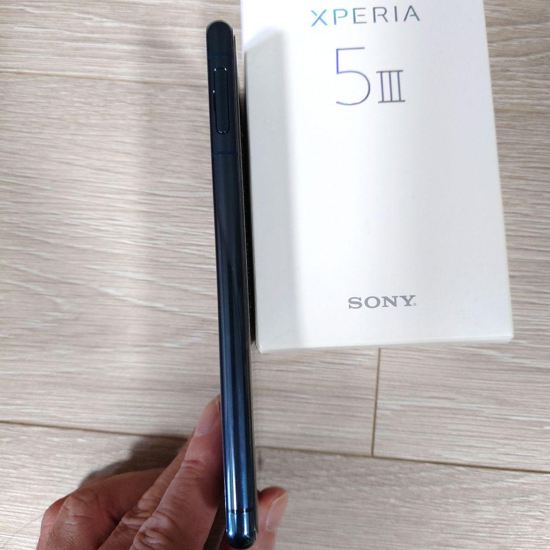Xperia 5 III SIMフリー XQ-BQ42 グリーン　訳あり品