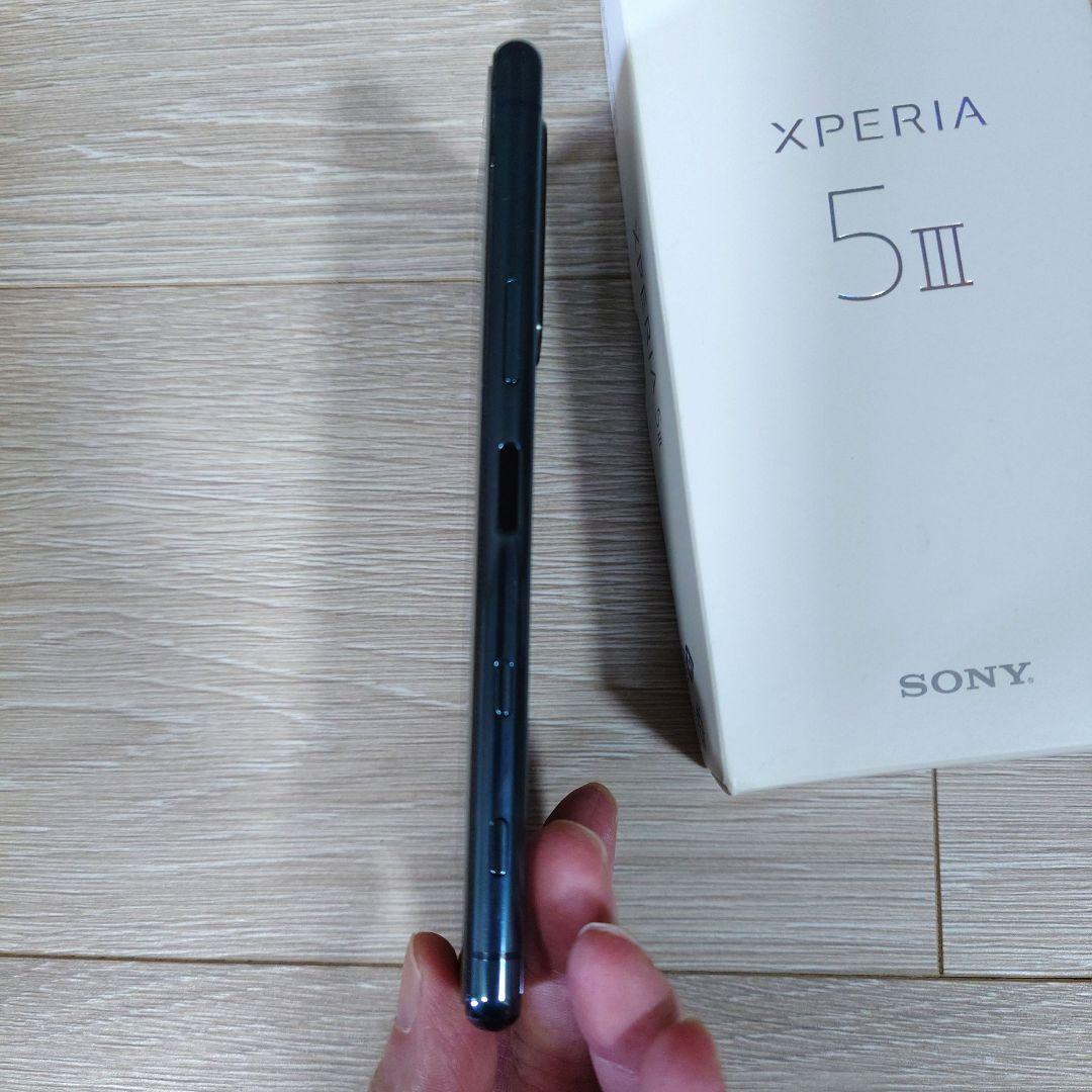 Xperia 5 III SIMフリー XQ-BQ42 グリーン　訳あり品