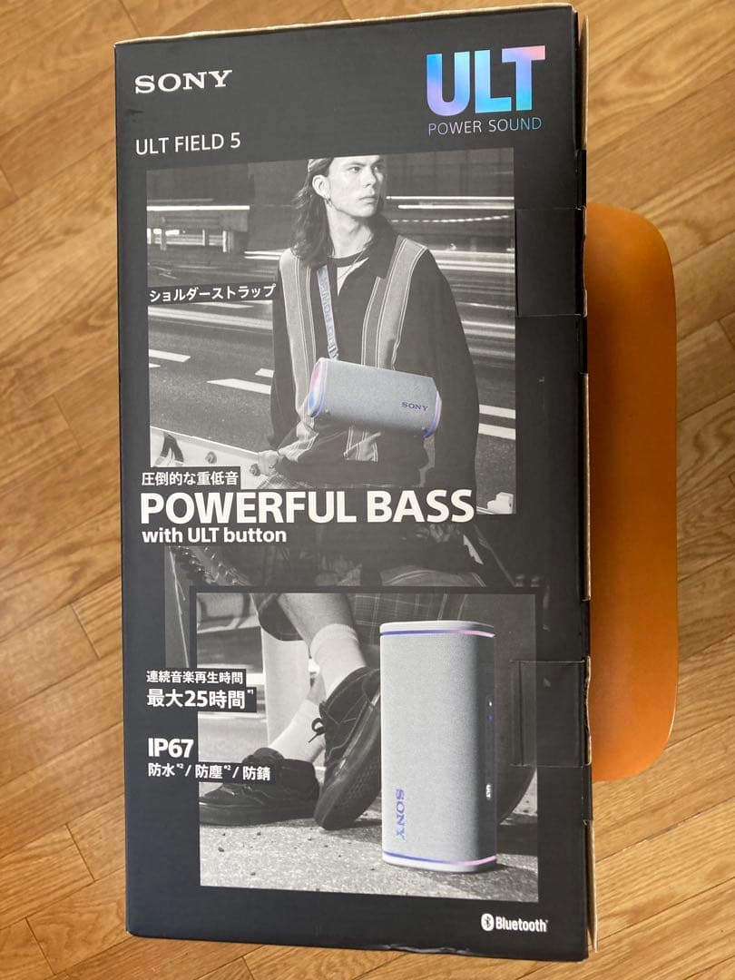 SONY ULT FIELD 5 ワイヤレススピーカー/オフホワイト