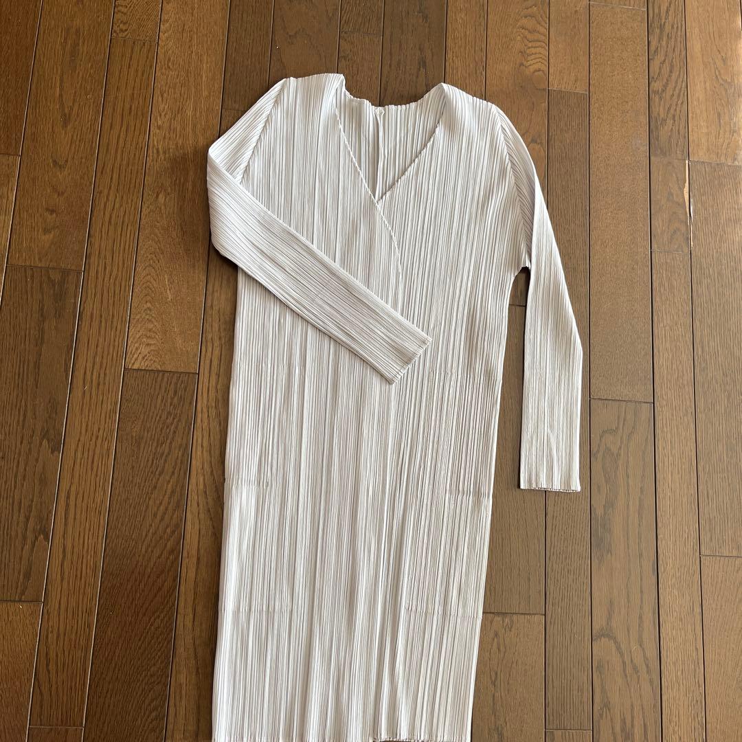 PLAYS PLEASE 薄いグレー カーディガン