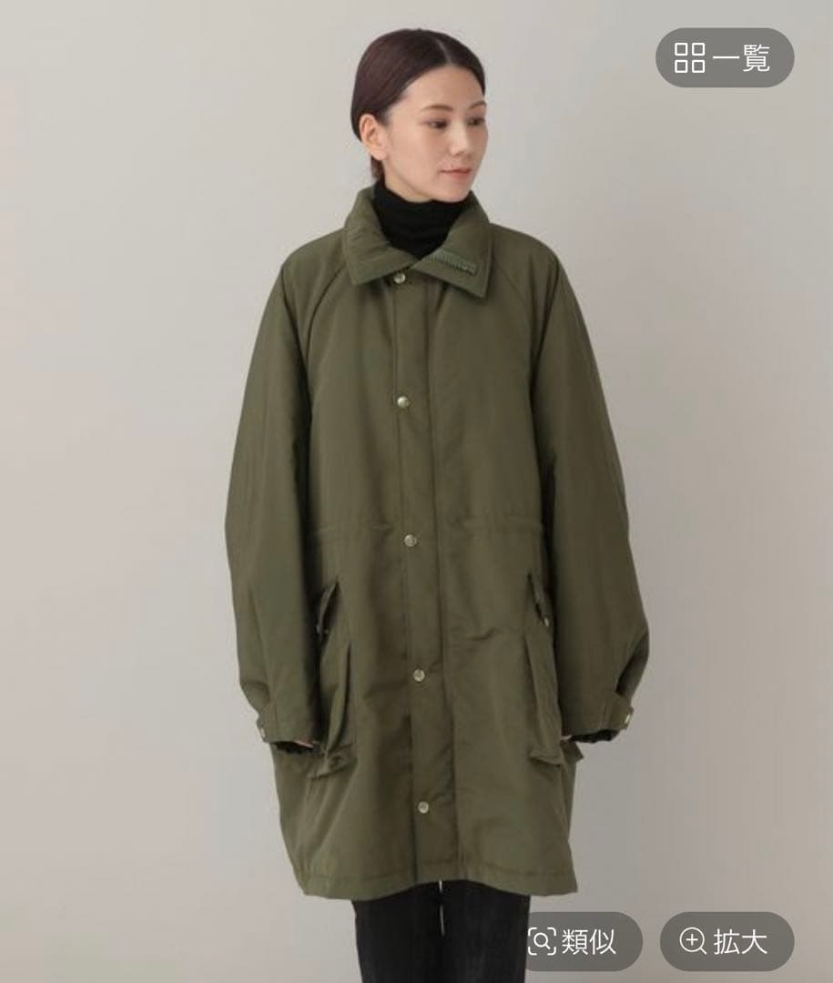 カレンソロジー　即完スウェーディッシュモッズコート