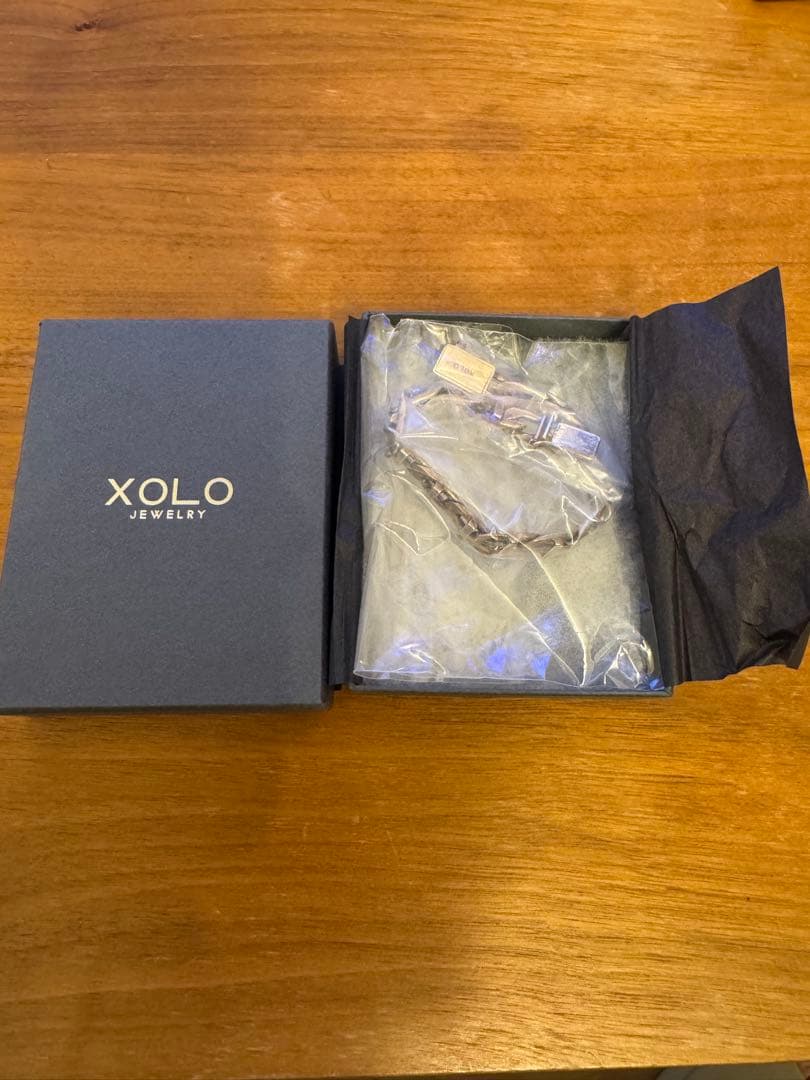 XOLO JEWELRY Old Link チェーン ブレスレット 8mm