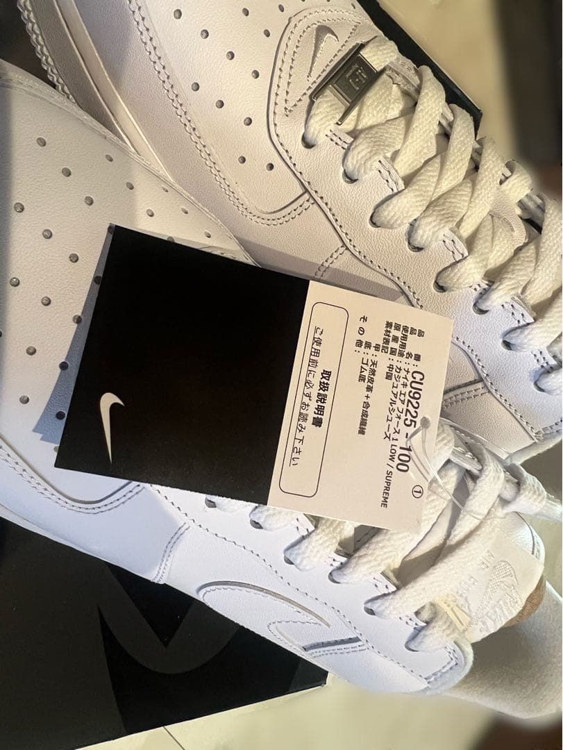 靴 Supreme/Nike Air Force 1 Low 28cm