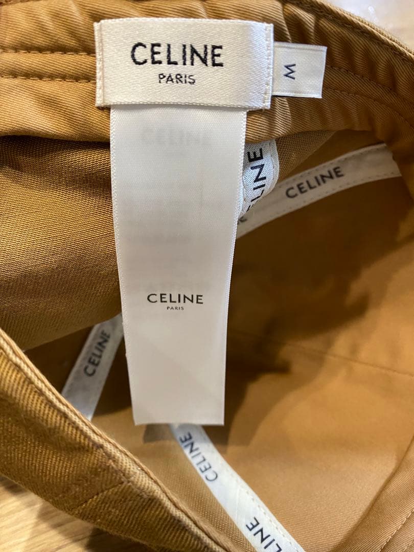 CELINE ベースボールキャップ Mサイズ