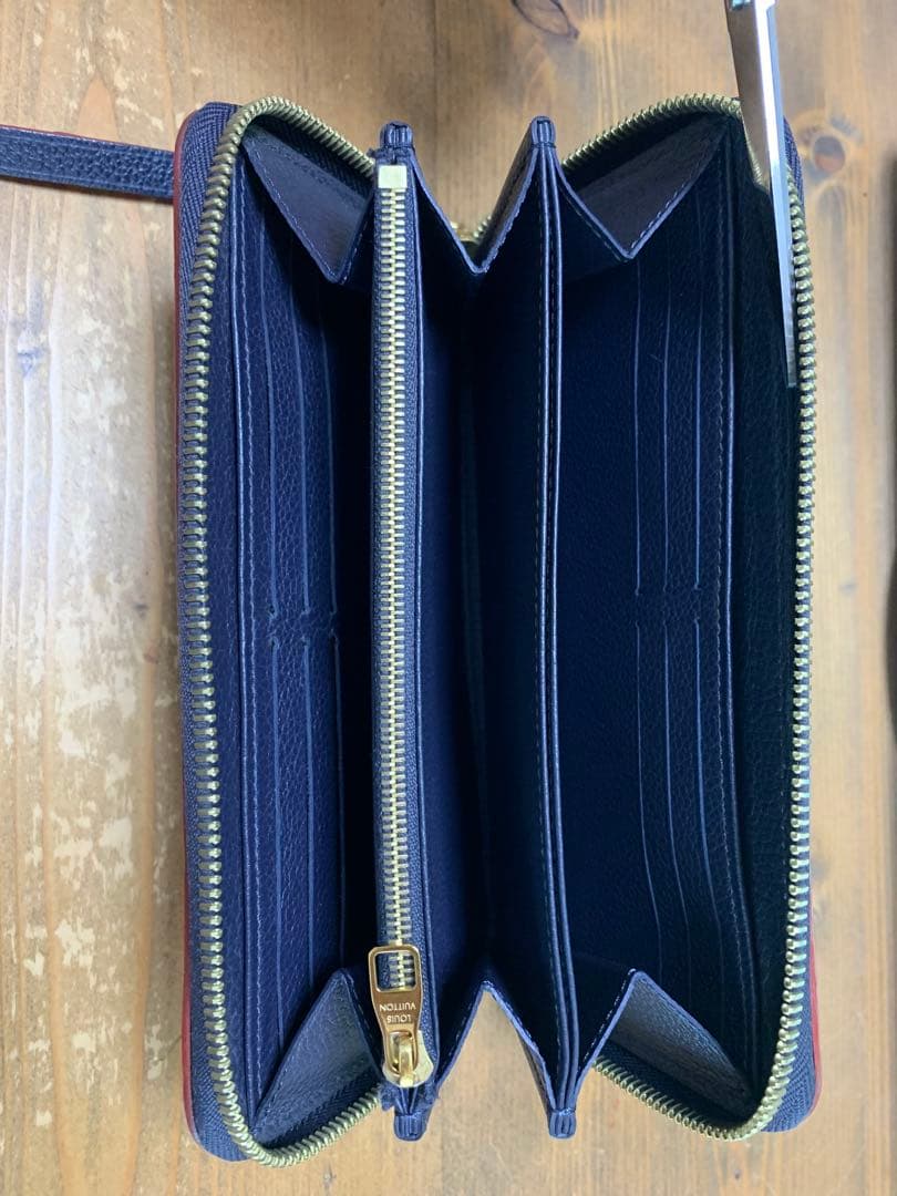 ルイヴィトン 長財布　アンプラント ジッピーウォレット
