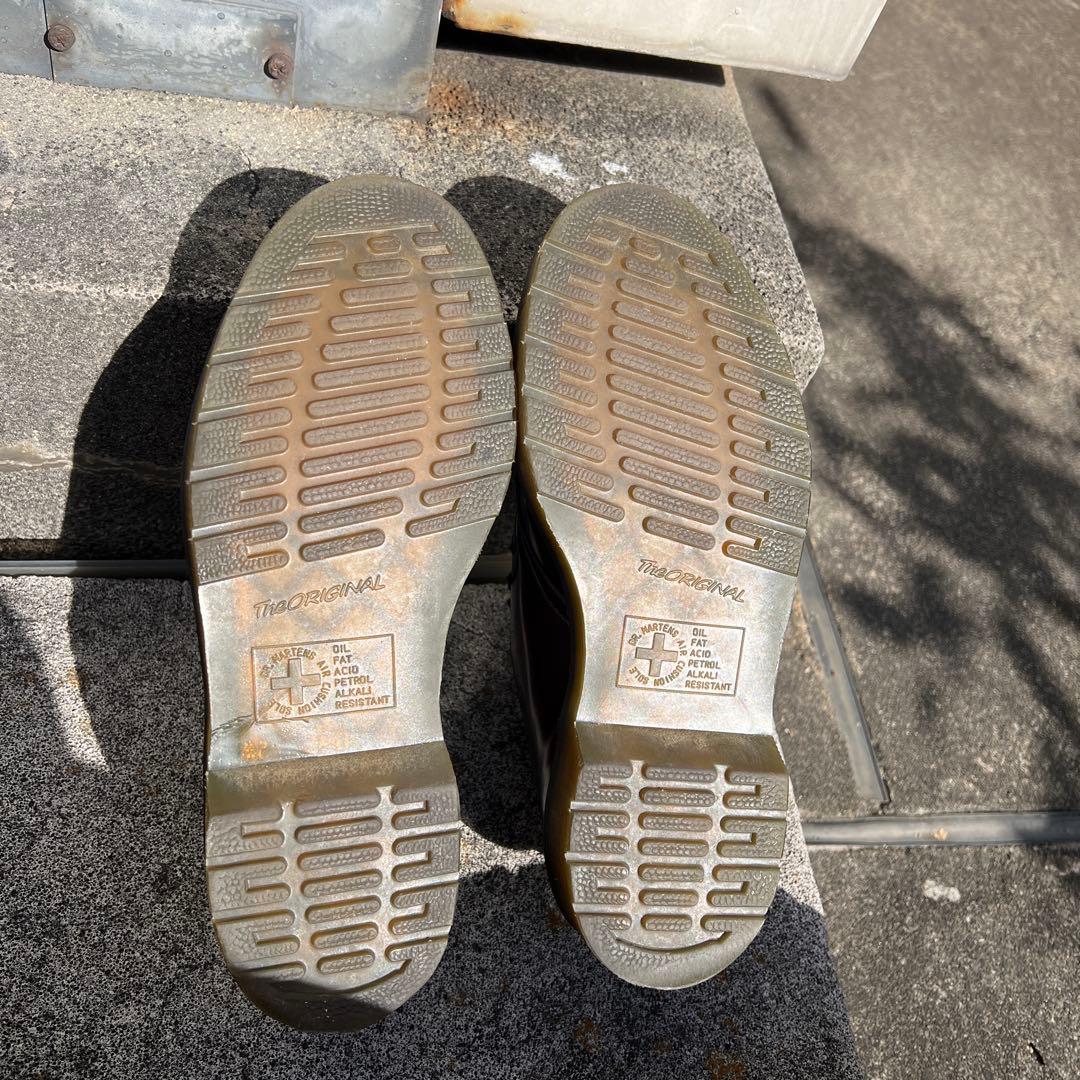 Dr. Martens バーガンディ レザー シューズ