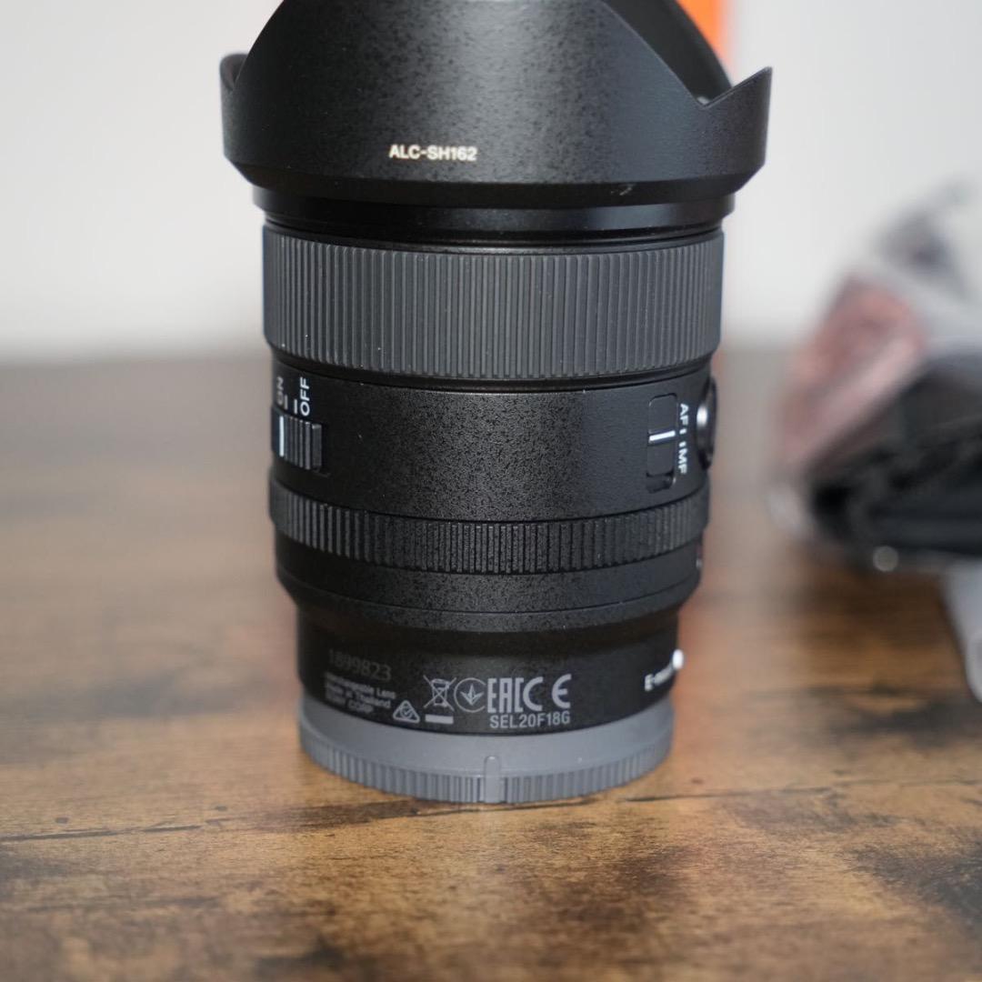 美品 SONY FE 20mm F1.8 G SEL20F18G ソニー