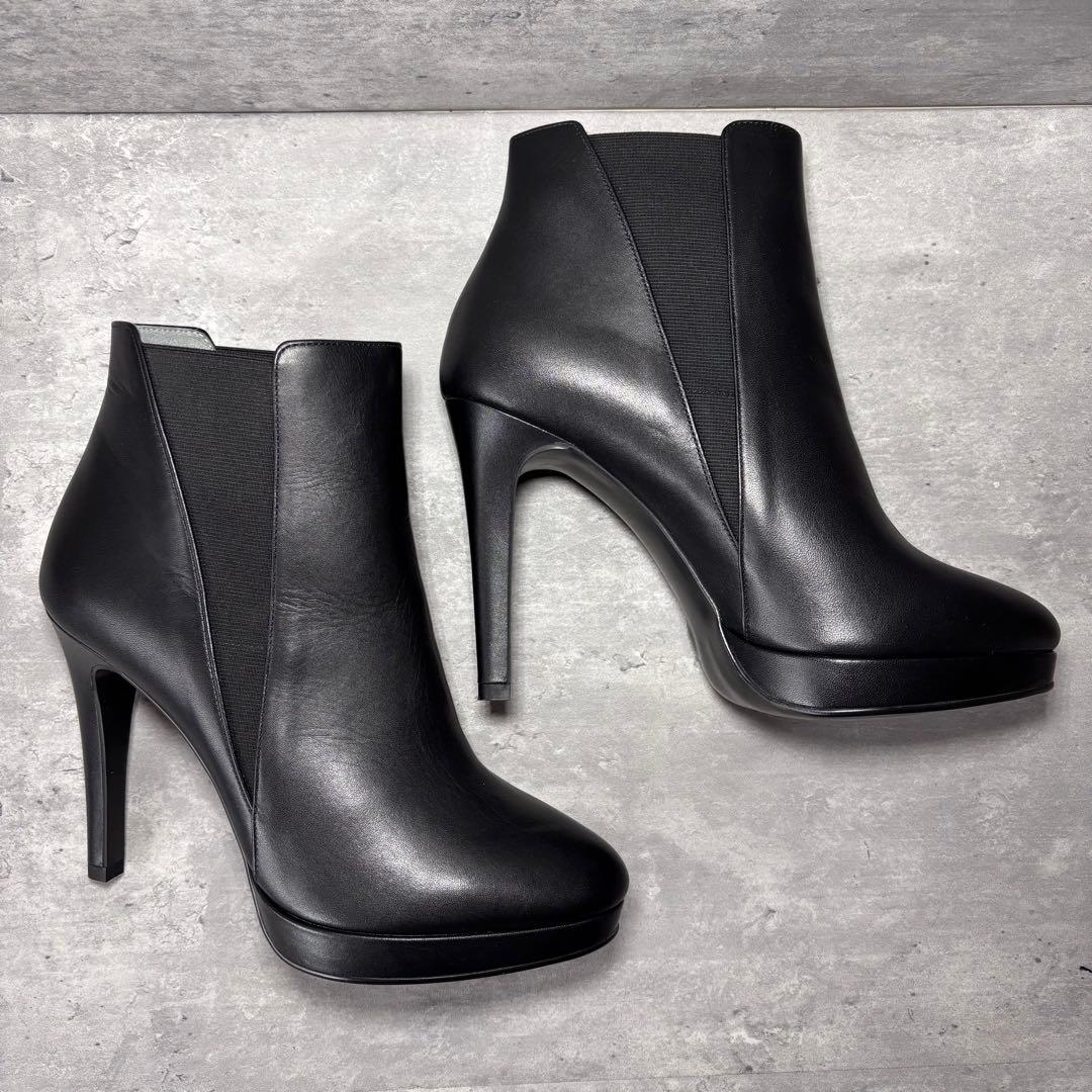 【ほぼ新品】DIANA ダイアナ　ショートブーツ　サイドゴア　厚底　ハイヒール