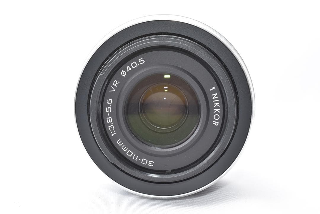【美品】望遠ズームレンズ 1 NIKKOR VR 30-110mm ホワイト