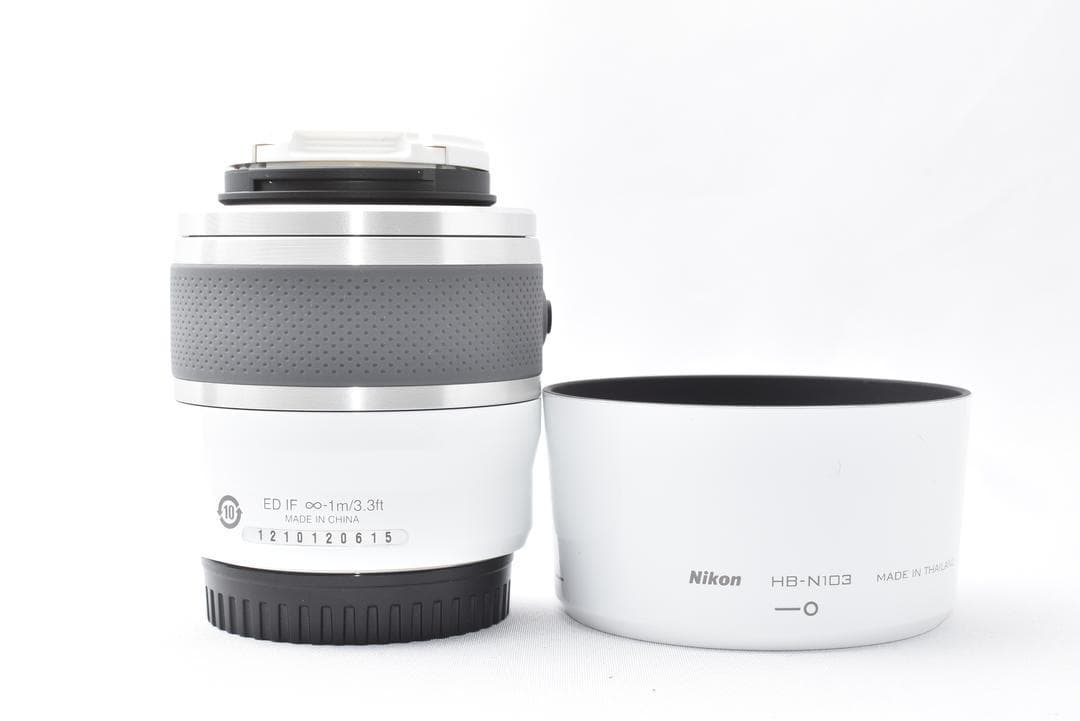 【美品】望遠ズームレンズ 1 NIKKOR VR 30-110mm ホワイト