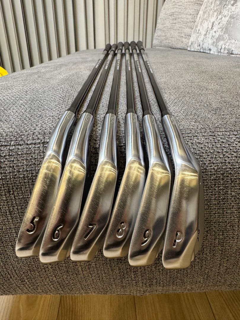 三浦技研 KM-700 アイアン 6本 (5-PW)＋PXG0311Ｇ