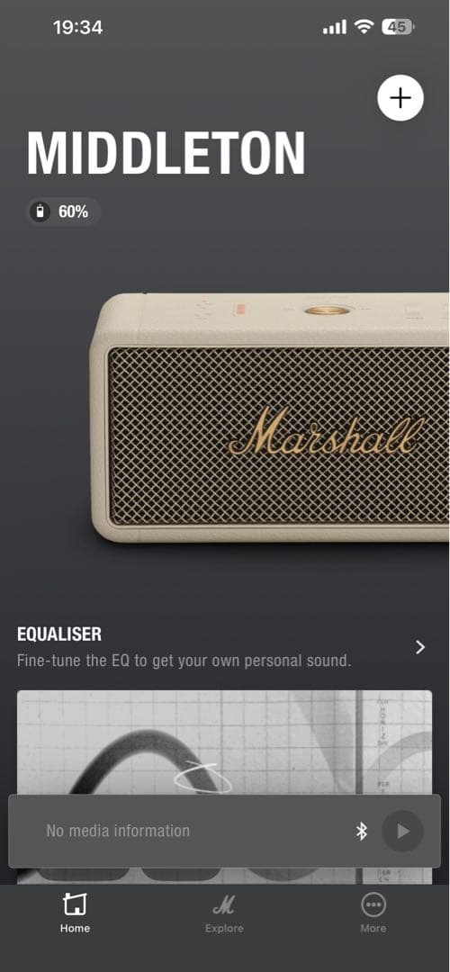 Marshall Middletonミドルトン ワイヤレス ピーカー