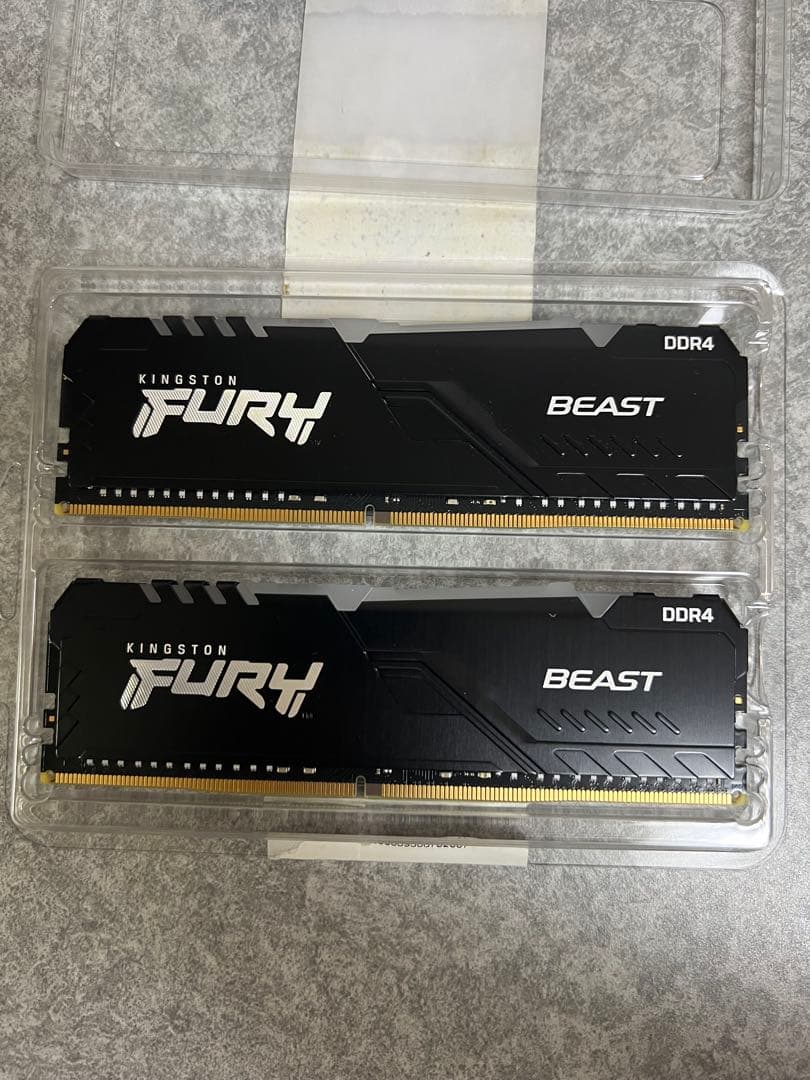 メモリー KINGSTON FURY BEAST KF437C19BB1AK2/32