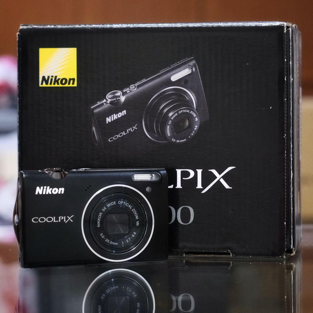 新品同様 名機動作品 平成レトロ CCD Nikon COOLPIX S5100