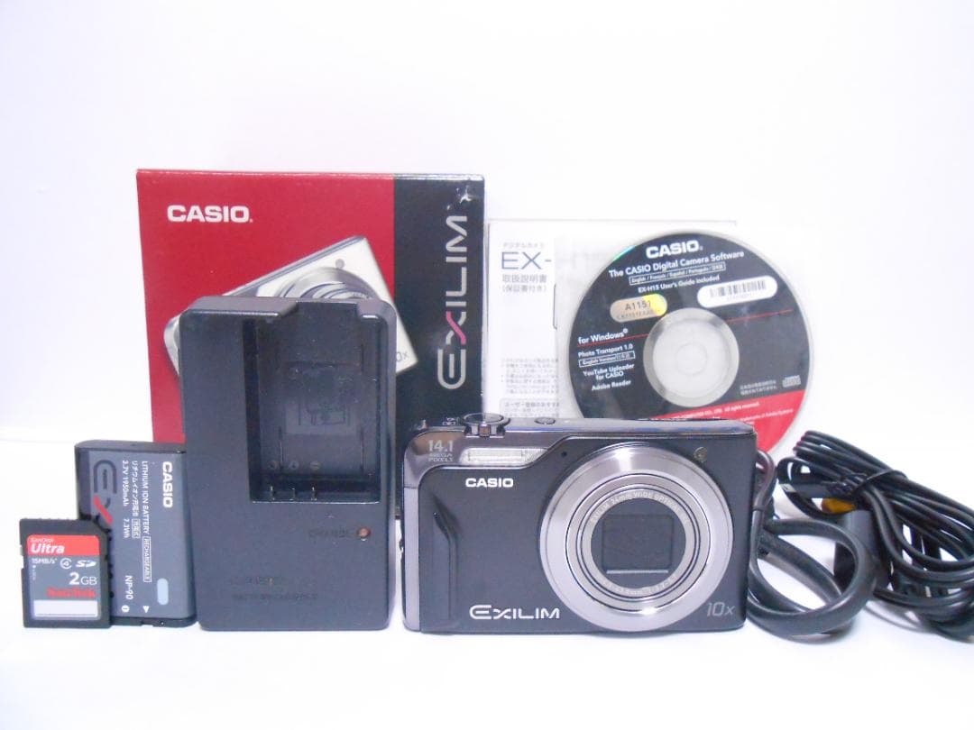 【uu】 カシオ　CASIO EXILIM EX-H15 ブラック