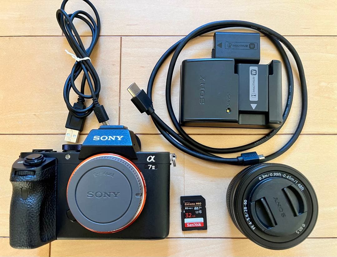 SONY α7 II ミラーレスカメラ FE 4-5.6/28-60 レンズ