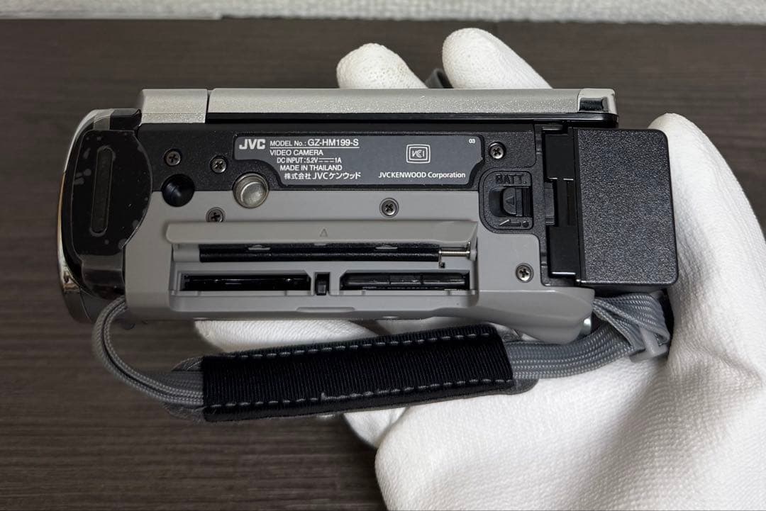 【美品】GZ-HM199-S JVC ハンディ ビデオカメラ 本体