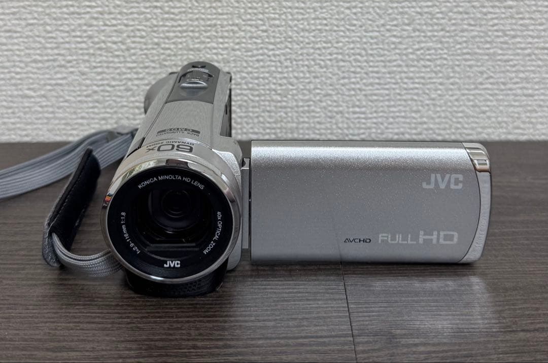 【美品】GZ-HM199-S JVC ハンディ ビデオカメラ 本体