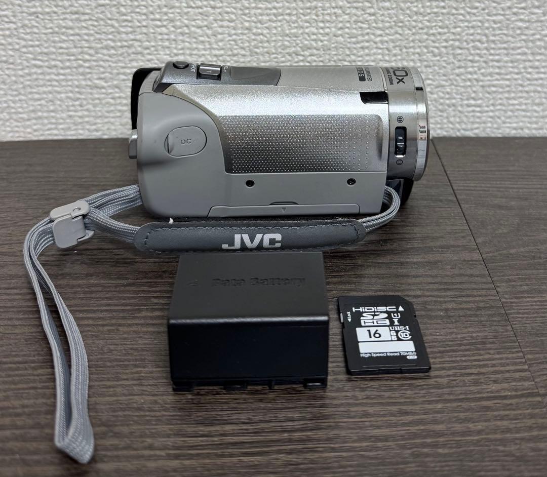 【美品】GZ-HM199-S JVC ハンディ ビデオカメラ 本体