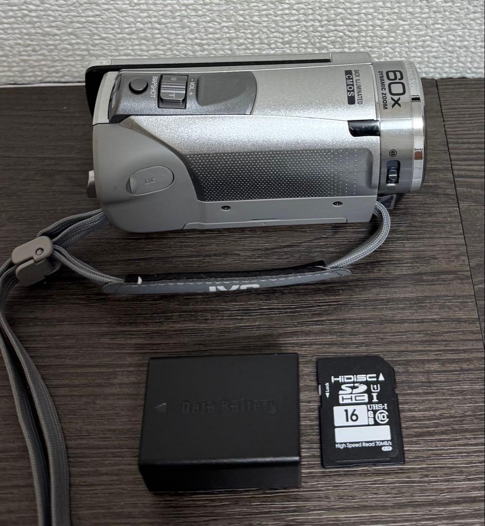 【美品】GZ-HM199-S JVC ハンディ ビデオカメラ 本体