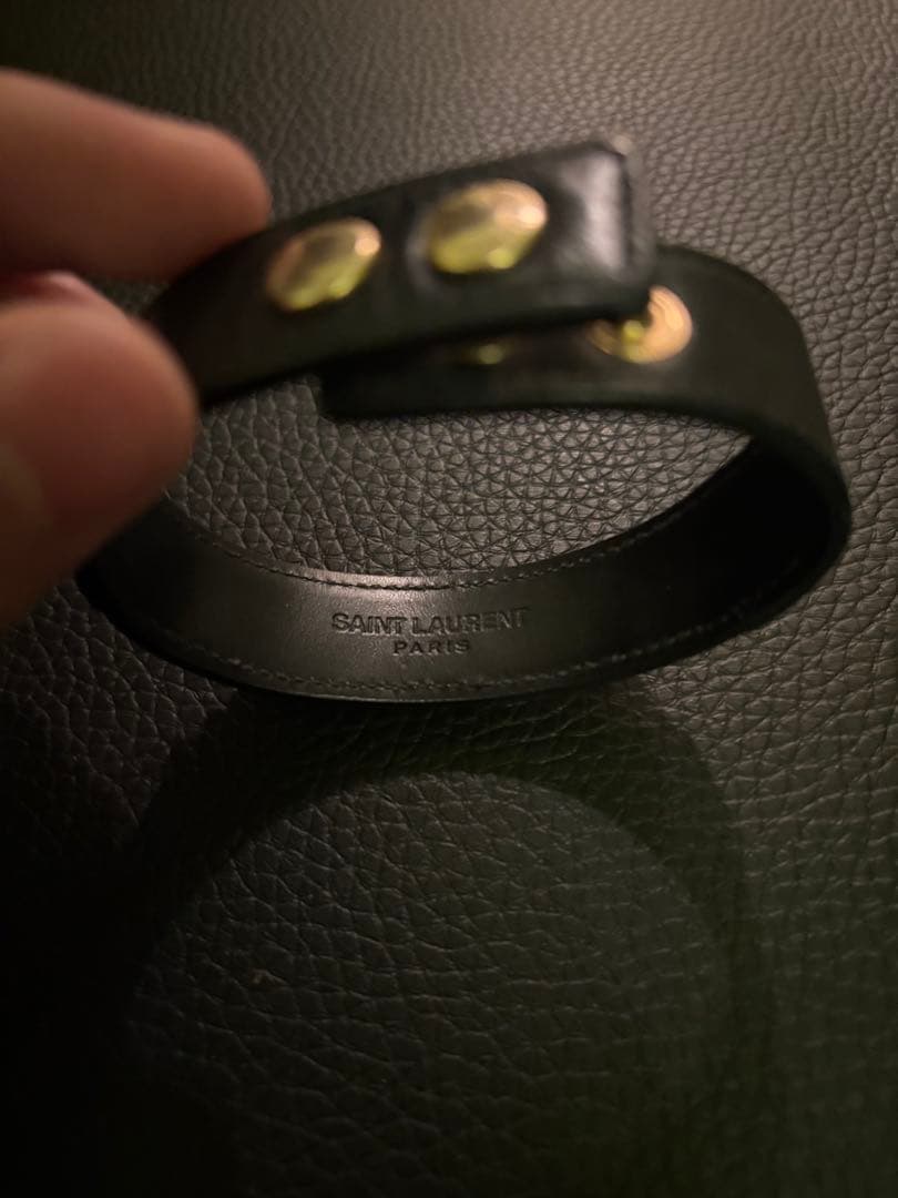 SAINT LAURENT チェーンブレスレット エディ期