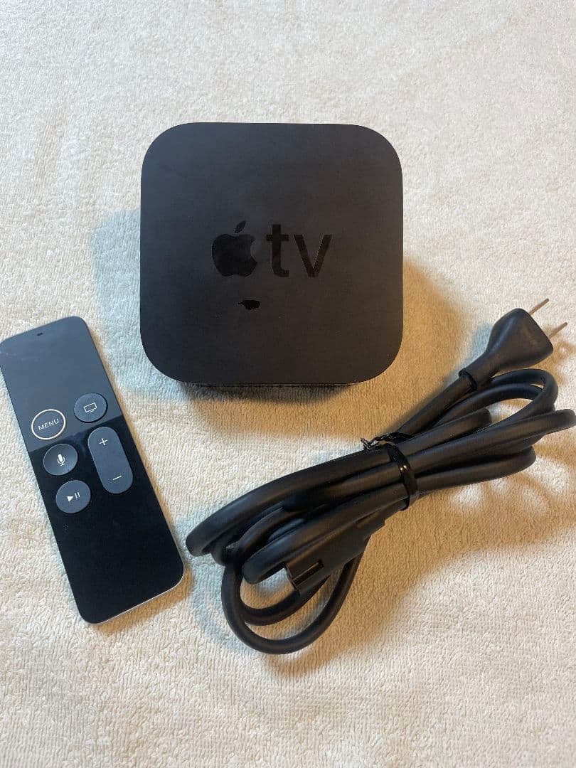Apple TV4K 64GB 本体.電源コードリモコン付き