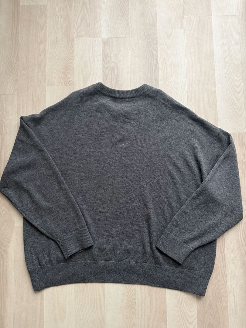 ねるねる様　EVERYDAY LIKE ベーシックニット グレー