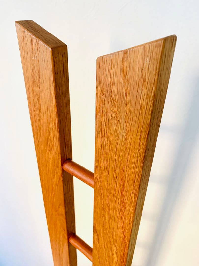 ◆森の工房CHATA◆ハイバックデザインチェア木製 高背椅子 架台