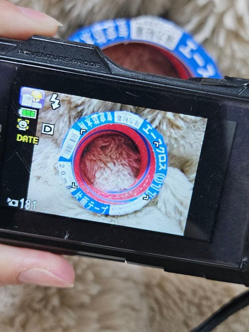 RICOH WG-70 コンパクトデジタルカメラ 現場