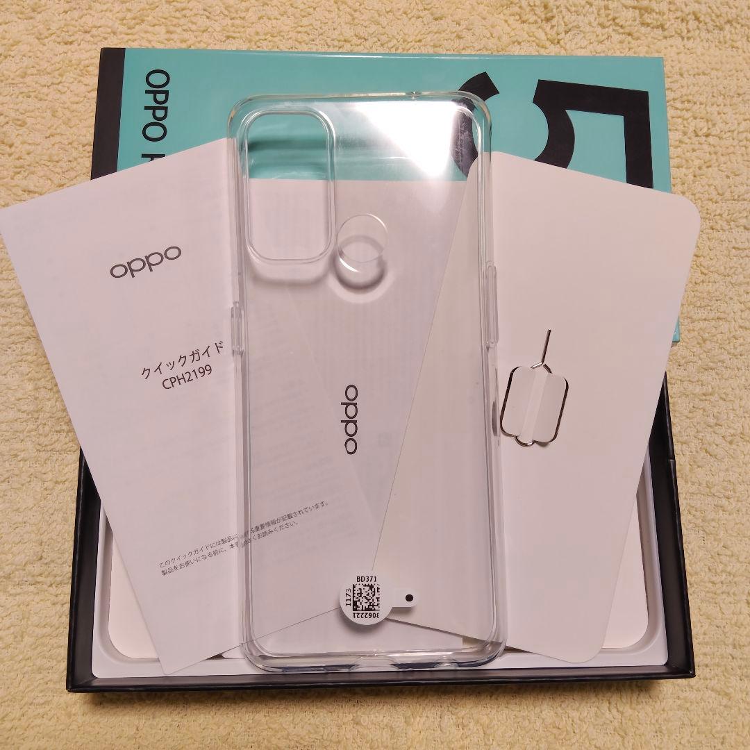 OPPO Reno 5 A 5G シルバーブラック 本体