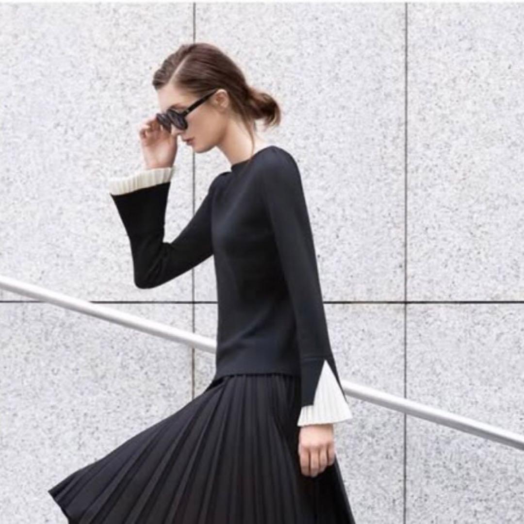 フォクシー　ワンピース　ニット　黒