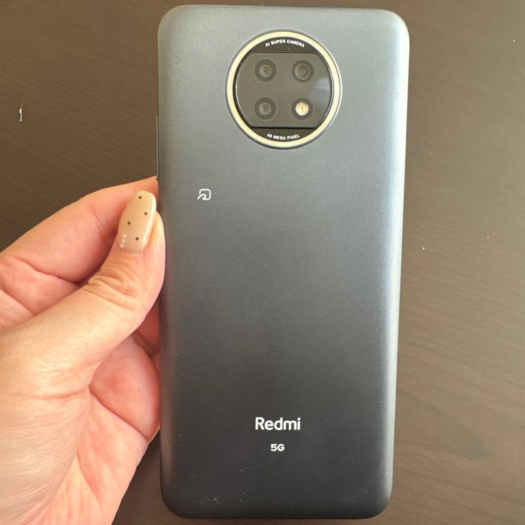 Redmi 5G スマートフォン 本体 ブラック　Redmi Note 6T