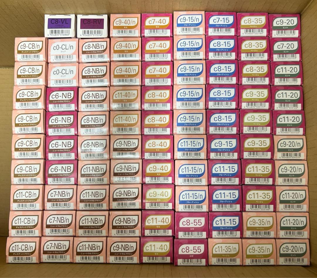 ミルボン　オルディーブクリスタル（各種）８９本セット販売