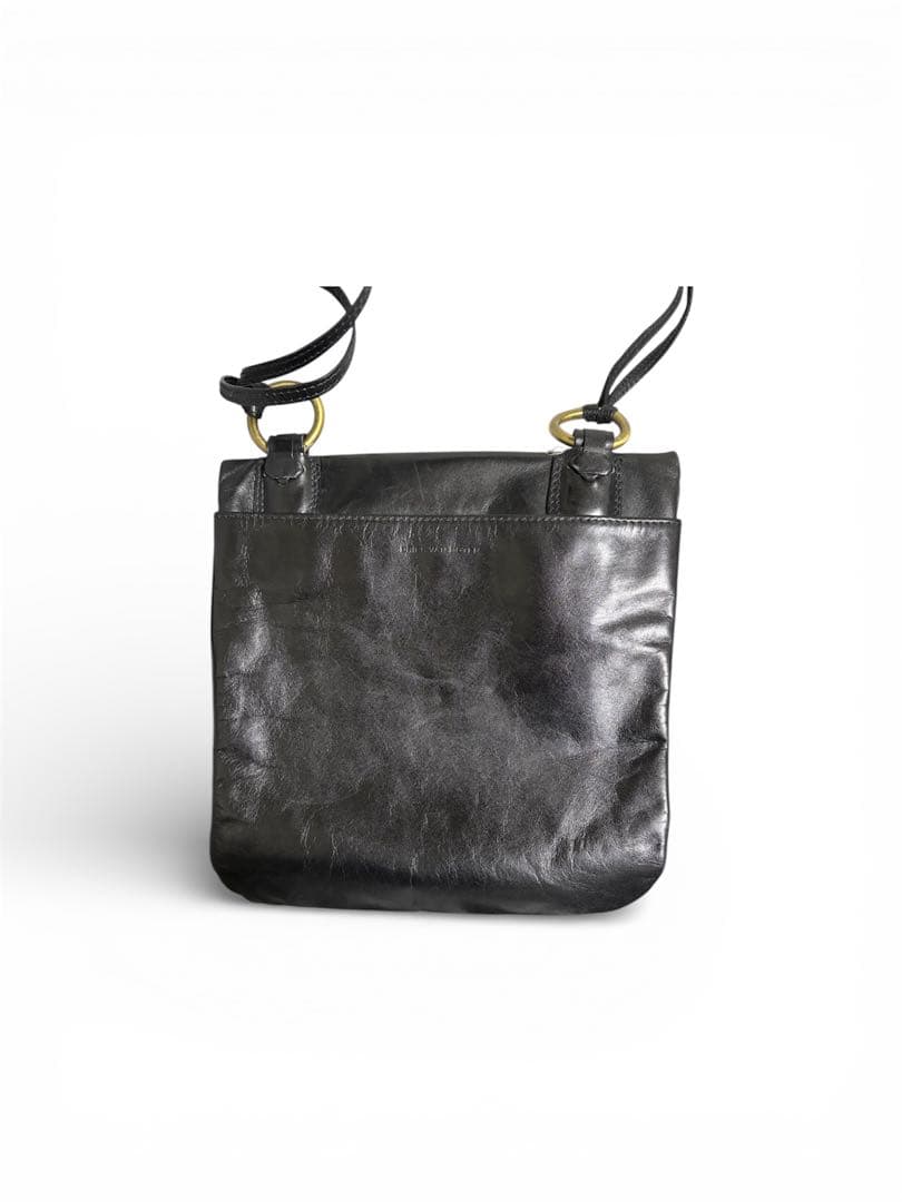 00ss DRIS VAN NOTEN レザーショルダーバッグ　arcive