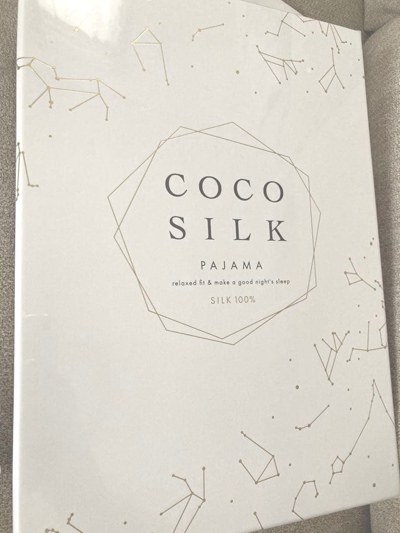 COCO SILK シルクパジャマ M ピンク　未使用