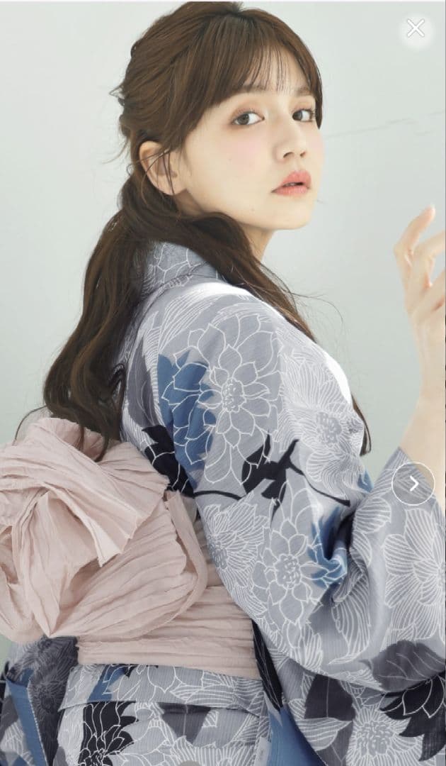 Dita【絢爛重ね】2025 セパレート浴衣3点セット