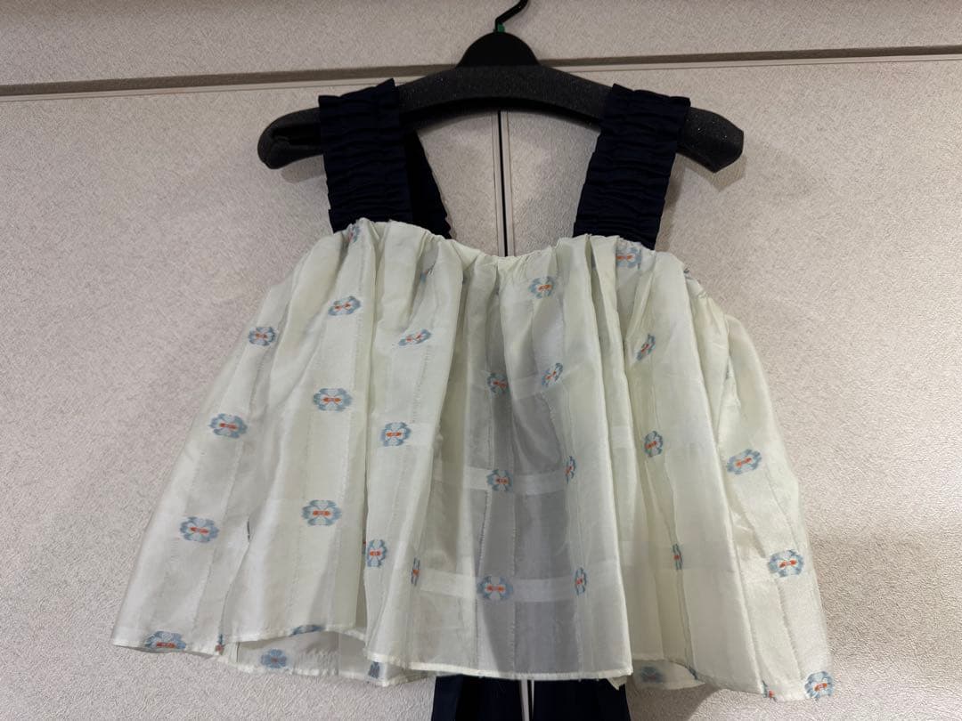 数回着用 【shirocon】【yori】マーガレットバックリボンキャミ 38