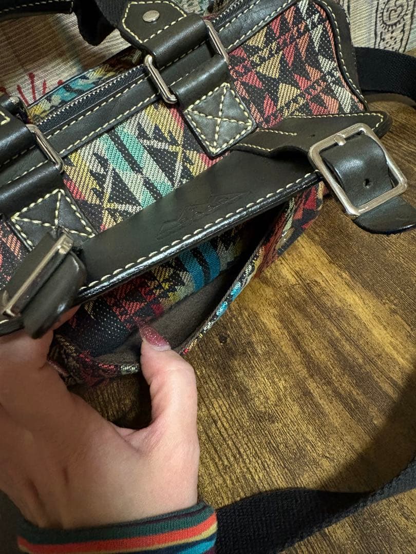 SAAD ショルダーバッグ バイカー