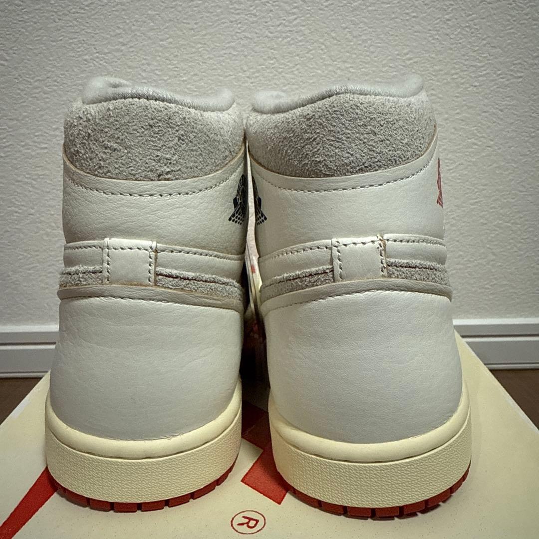 【新品未使用】エアジョーダン1 レトロ ハイ OG \"レア エア/シナバー\"