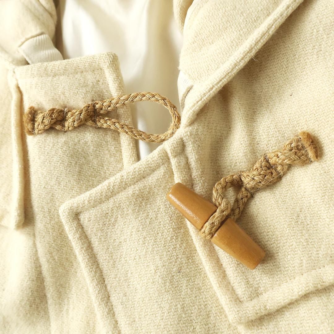 マーガレットハウエル×Harris Tweed ダッフルコート オフホワイト