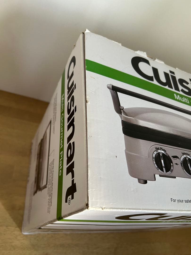 【新品未使用】Cuisinart クイジナート マルチグルメプレートGR-4NJ