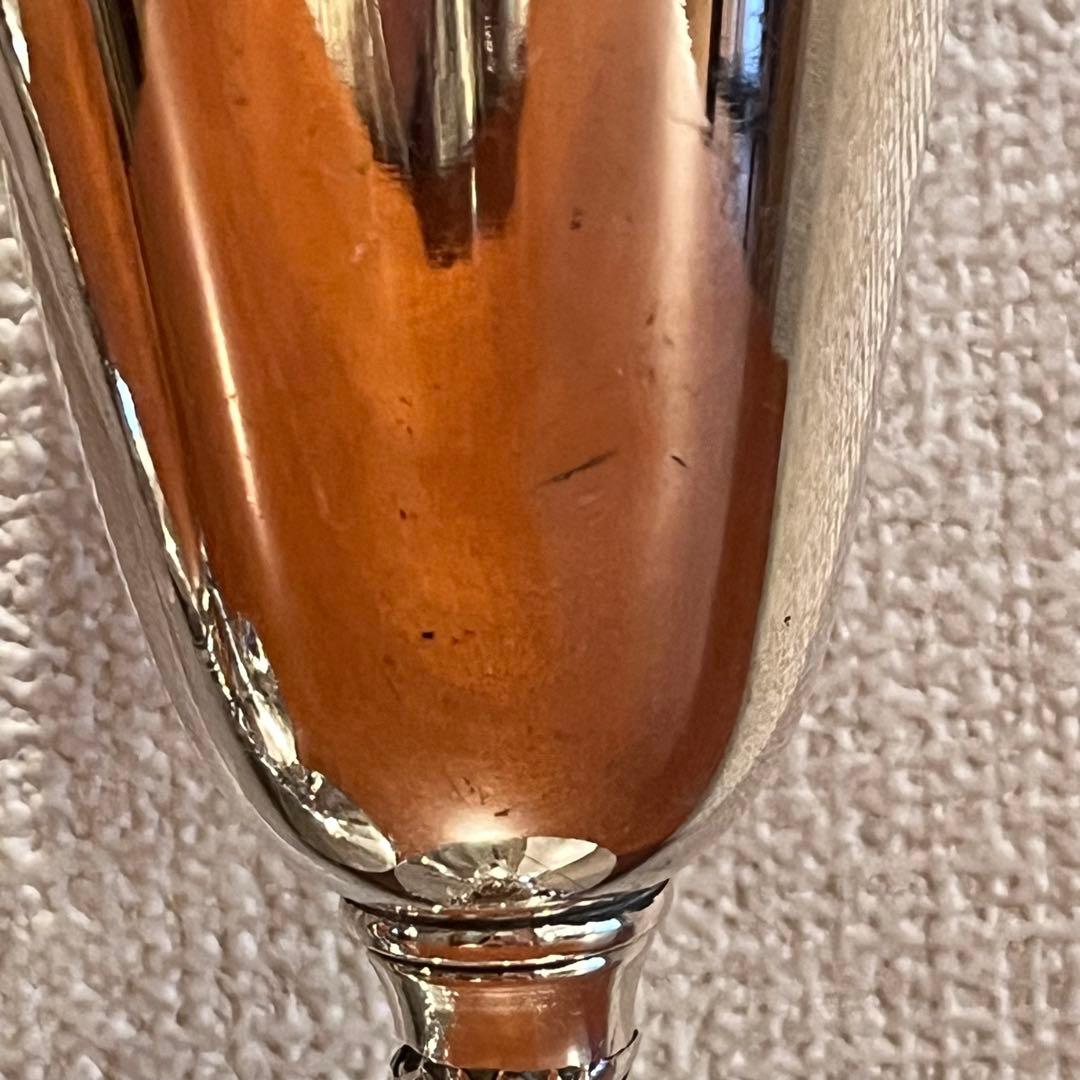 スペイン　アンティーク　シルバープレート　ワイングラス　酒器　純銀P 3客