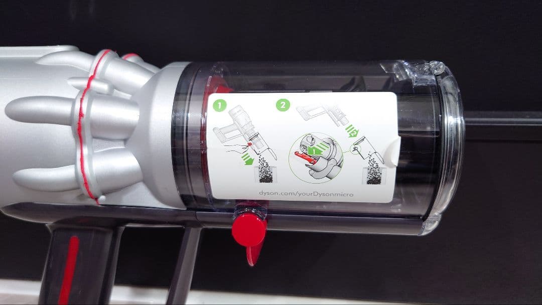 ①ダイソン dyson Micro 1.5kg SV21 本体のみ 25分