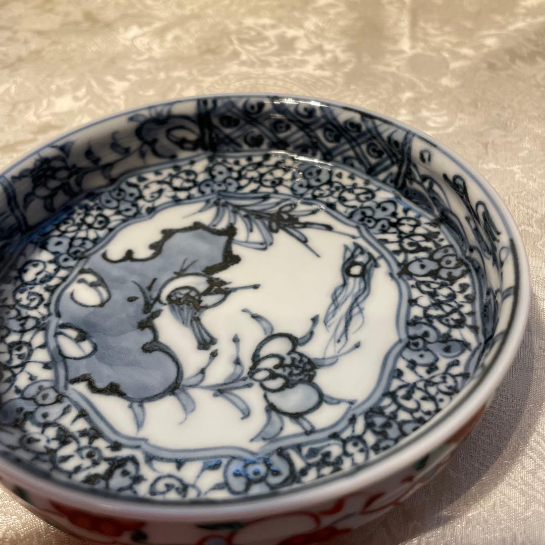 京焼　清水焼【瑞昭窯】皿　五枚組