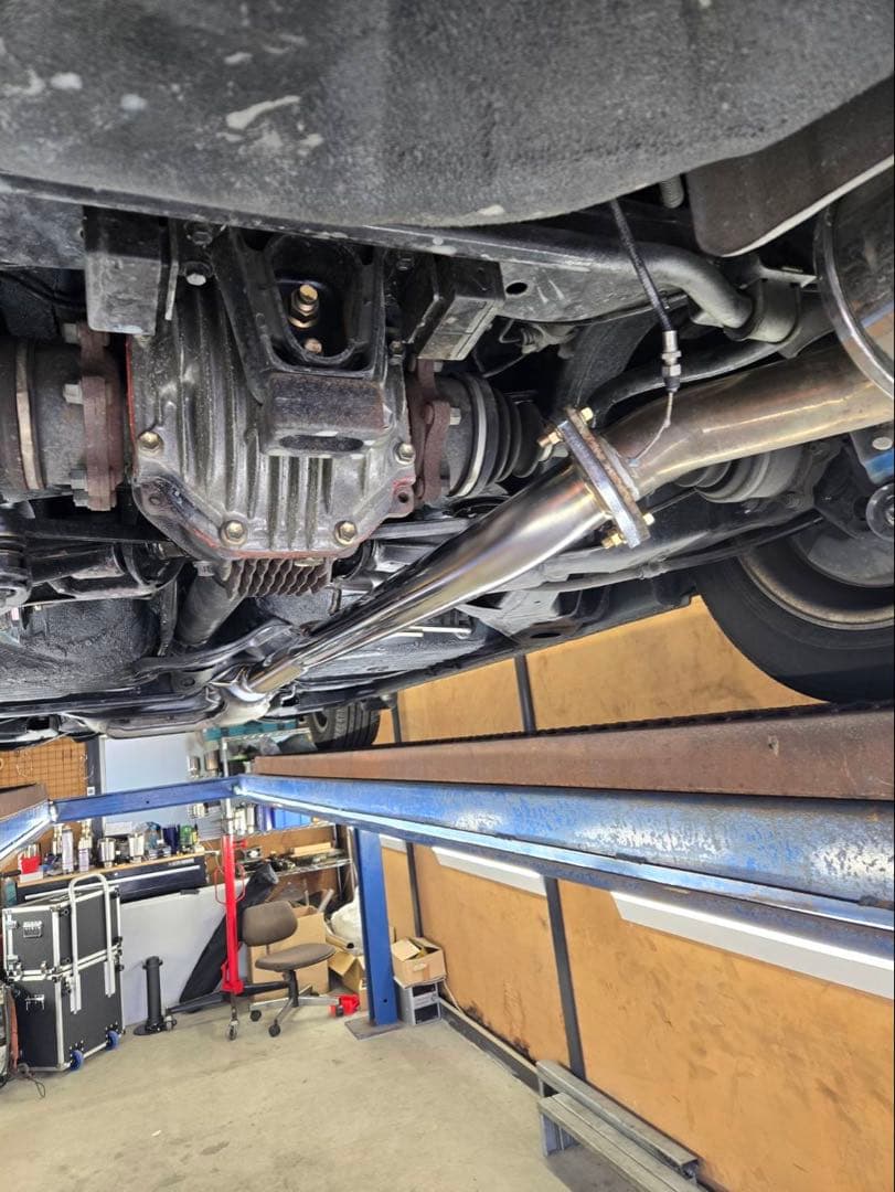 p*u様 13クラウン UZS131 上等菅中間ストレート　オールステンレス　新