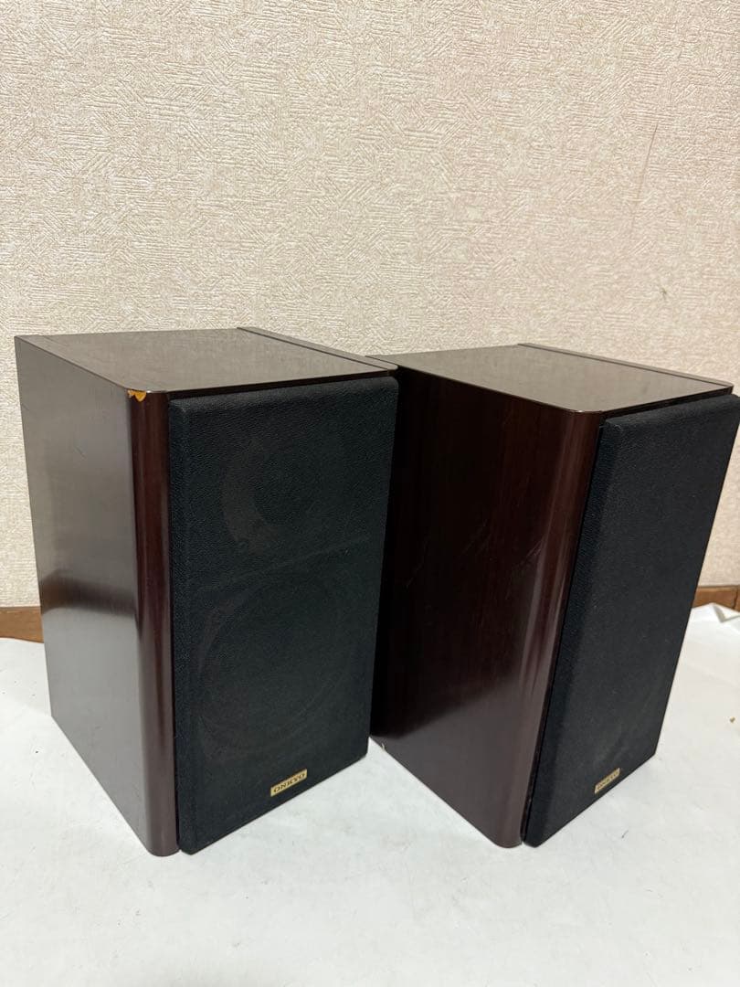 訳あり品 onkyo d-200ii スピーカーセット ユニットエッジ交換必須